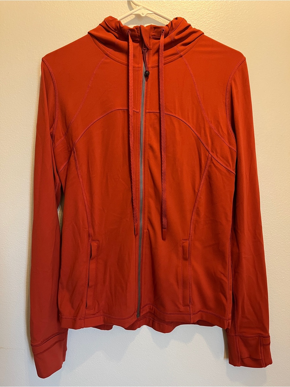 Lululemon Nulu Cayenne Full-Zip Hoodie Jacket Size 10